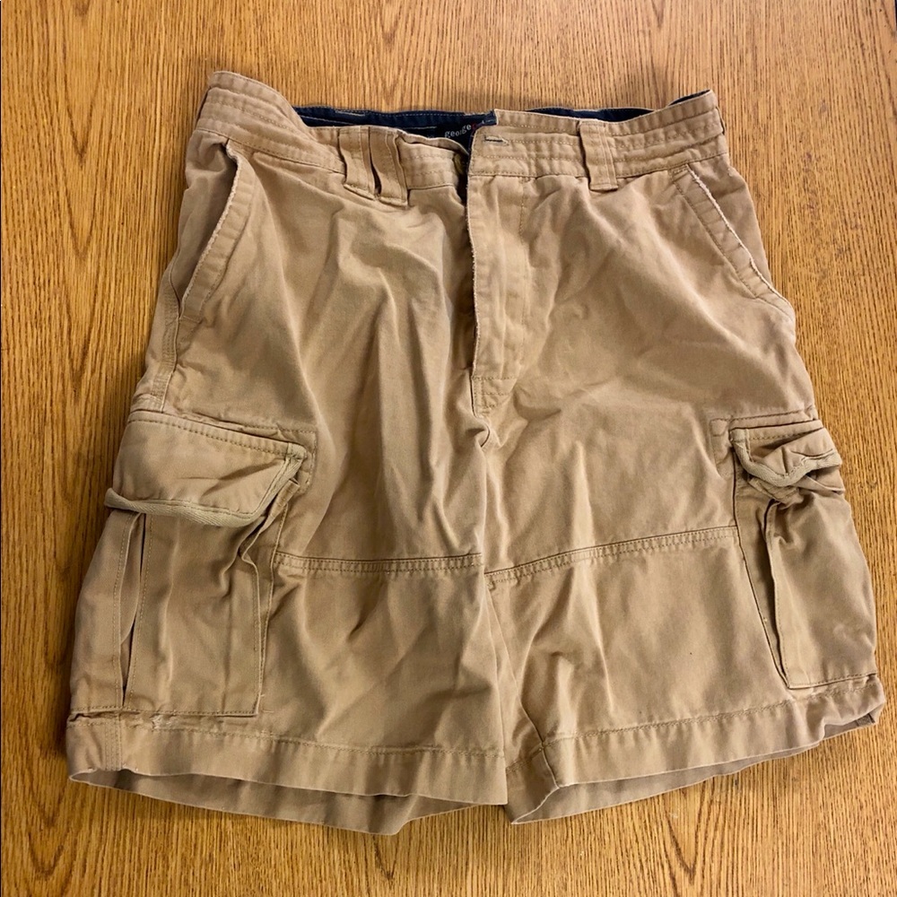 💙 George & Martha Khaki Cargo Shorts